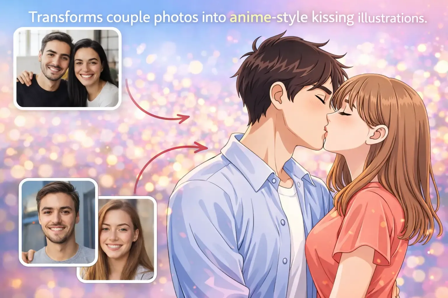 What Is an AI Anime Kissing Generator?